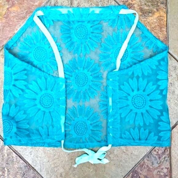 Handmade Etsy Lace Halter multiway top NEW SMALL - Picture 3 of 3